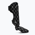 Apărători de tibie Top King Chain Semi Leather black/silver 2