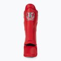 Apărători de tibie Top King Pro Semi Leather red 3