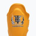 Apărători de tibie Top King Pro Semi Leather yellow 3