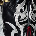 Pantaloni scurți de antrenament Top King Kickboxing black/white 5