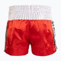 Pantaloni scurți de antrenament Top King Thai Boxing red/white 2