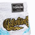 Pantaloni scurți de antrenament Top King Kickboxing white 3
