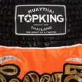 Pantaloni scurți de antrenament Top King Thai Boxing orange/black 4