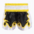 Pantaloni scurți de antrenament Top King Thai Boxing black/gold/white 2