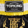Pantaloni scurți de antrenament Top King Thai Boxing black/gold/white 3