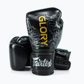 Mănuși de box Fairtex Glory Kickboxing Competition Training Boxing black/silver 4