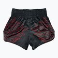 Pantaloni scurți de antrenament Fairtex Muay Thai BS1920 "Lava" negru 2