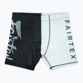 Pantaloni scurți de antrenament Fairtex Vale Tudo CP7 alb/negru