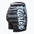 Pantaloni scurți de antrenament Fairtex Vale Tudo CP14 alb/negru 3