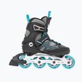 Role pentru femei K2 Alexis 80 Alu grey/cyan 2