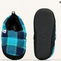 Papuci de iarnă Nuvola Classic Scotland turquoise/blue 15