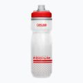 CamelBak Podium Chill 620ml roșu aprins/alb pentru biciclete