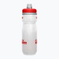 CamelBak Podium Chill 620ml roșu aprins/alb pentru biciclete 2
