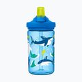 Sticlă turistică CamelBak Eddy+ Kids 400 ml shark and rays 3