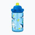 Sticlă turistică CamelBak Eddy+ Kids 400 ml shark and rays 4