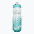 Bidon de bicicletă CamelBak Podium Chill 620 ml grey/ teal stripe 3