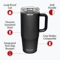 Cană termică CamelBak Thrive Mug Insulated SST 950 ml black 6