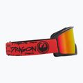 Ochelari de schi Dragon DX3 OTG Tag roșu 10