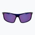 Ochelari de soare Nike Windtrack Run E midnight navy/ road tint/ blue mirror 2