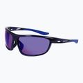 Ochelari de soare Nike Windtrack Run E midnight navy/ road tint/ blue mirror 3