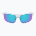 Ochelari de soare Nike Windtrack Run matte clear/ green mirror 2