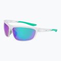 Ochelari de soare Nike Windtrack Run matte clear/ green mirror 3