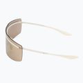 Ochelari de soare Nike Echo Shield M matte coconut milk/gold mirror 4