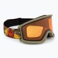 Ochelari de schi DRAGON DX3 OTG leafy camo/lumalens amber