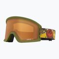 Ochelari de schi DRAGON DX3 OTG leafy camo/lumalens amber