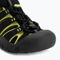 Sandale pentru copii KEEN Newport H2 black/lime green 7