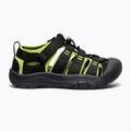 Sandale pentru copii KEEN Newport H2 black/lime green 2