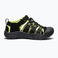 Sandale pentru copii KEEN Newport H2 black/lime green 3