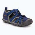 Sandale de trekking pentru copii KEEN Seacamp II CNX blue depths/gargoyole