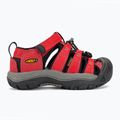 Sandale pentru copii KEEN Newport H2 ribbon red/gargoyle 2