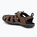 Sandale pentru bărbați KEEN Clearwater Cnx Leather dark earth/black 3