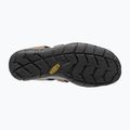 Sandale pentru bărbați KEEN Clearwater Cnx Leather dark earth/black 9