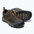 Cizme de trekking pentru bărbați KEEN Targhee III Wp verde-maro 1017784 12