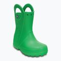 Cizme pentru copii Crocs Handle It Rain Boot Kids grass green 8