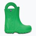 Cizme pentru copii Crocs Handle It Rain Boot Kids grass green 9