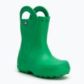 Cizme pentru copii Crocs Handle It Rain Boot Kids grass green