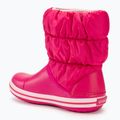 Ghete pentru copii Crocs Winter Puff Kids candy pink 3