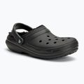 Papuci Crocs Classic Lined Clog black/black 2