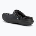 Papuci Crocs Classic Lined Clog black/black 4