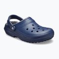 Papuci Crocs Classic Lined Clog navy/charcoal 9
