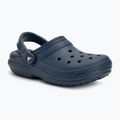 Papuci Crocs Classic Lined Clog navy/charcoal 2