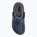 Papuci Crocs Classic Lined Clog navy/charcoal 6