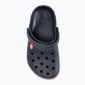Papuci pentru copii Crocs Crocband Clog Kids navy/red 6