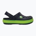 Papuci pentru copii Crocs Crocband Clog Kids navy/volt green 2