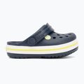 Papuci pentru copii Crocs Crocband Clog Kids navy/citrus 3