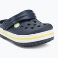 Papuci pentru copii Crocs Crocband Clog Kids navy/citrus 8